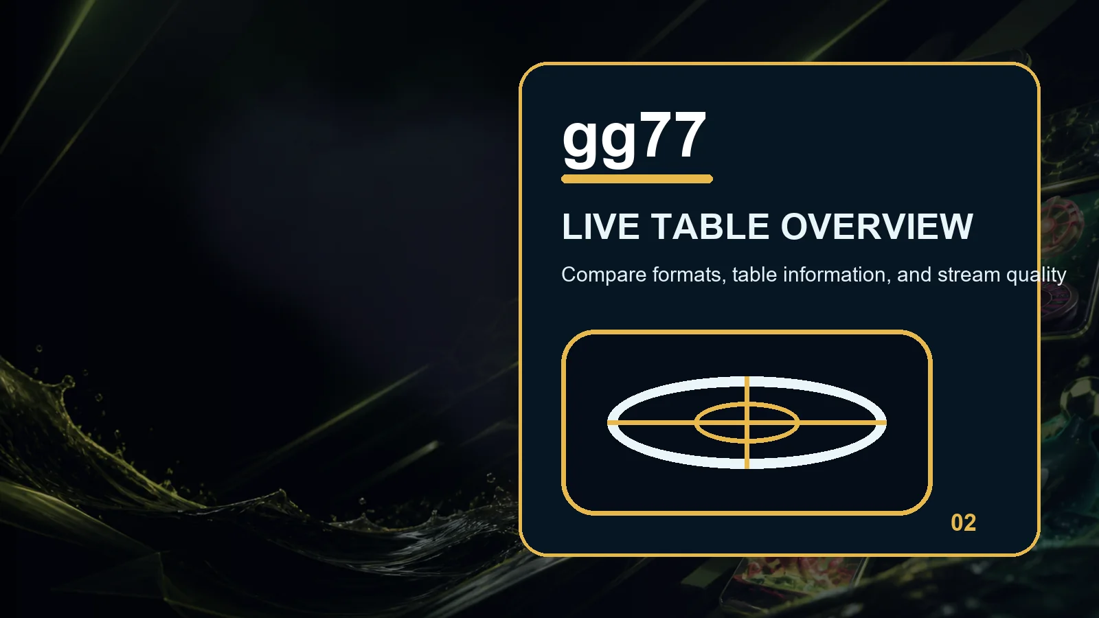 gg77 live casino full-width visual guide 2