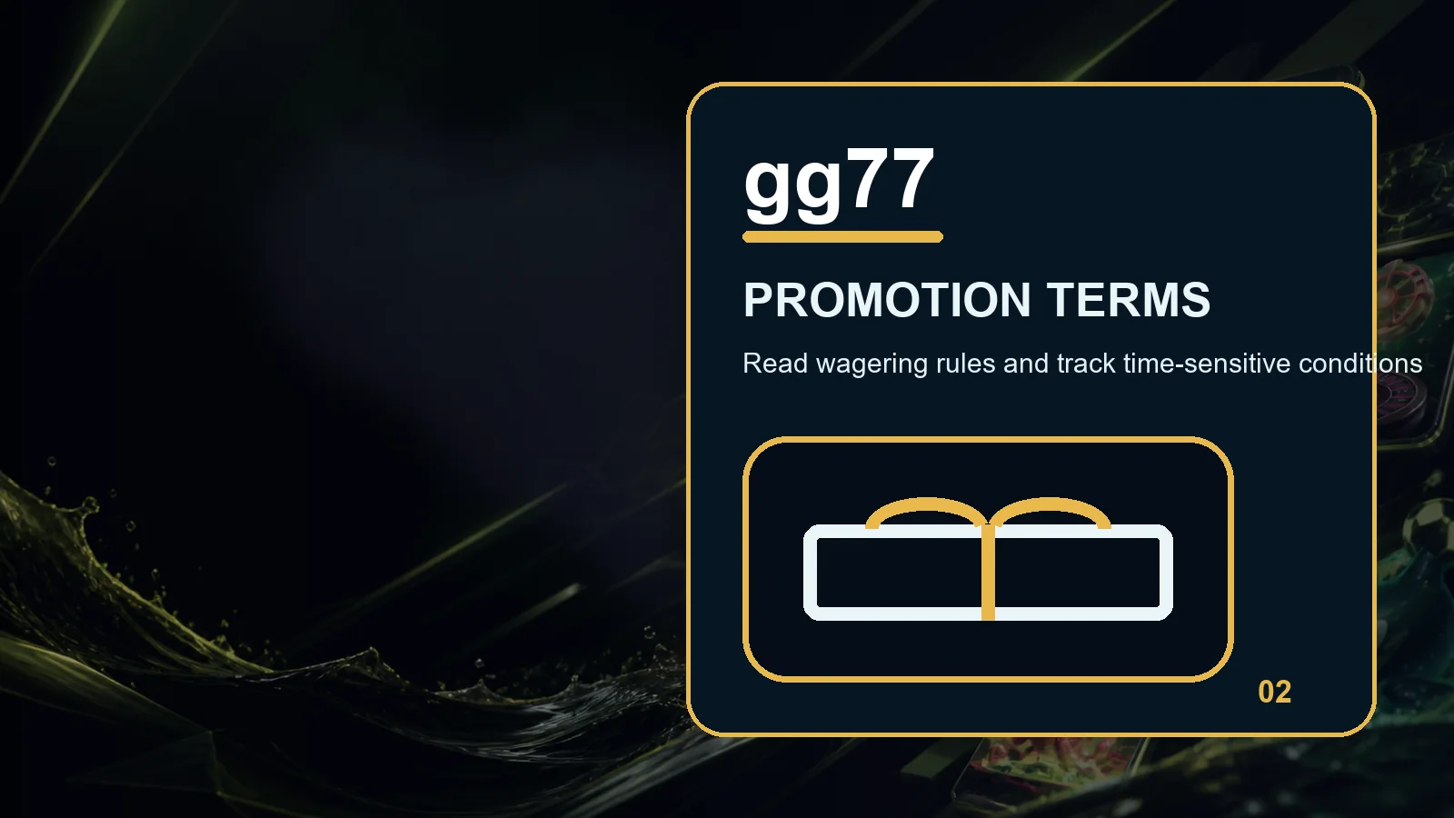 gg77 promotions full-width visual guide 2